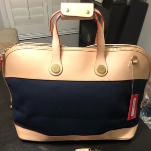 Dooney and Bourke NAVY TRAVEL BAG - brand new